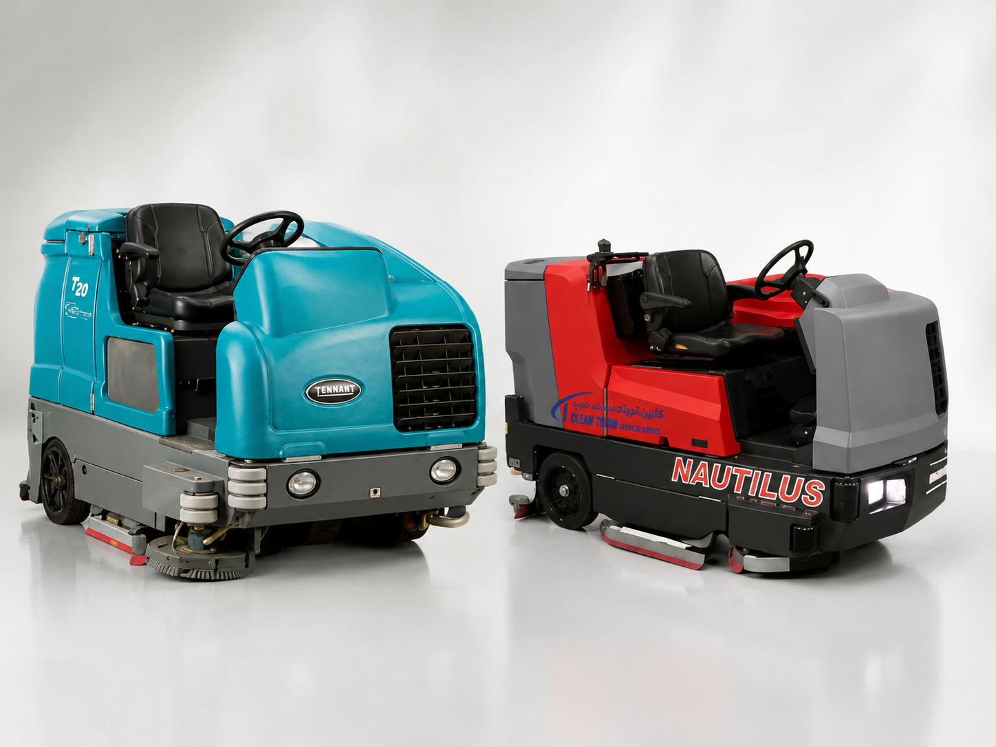 Industrial scrubber drier rental