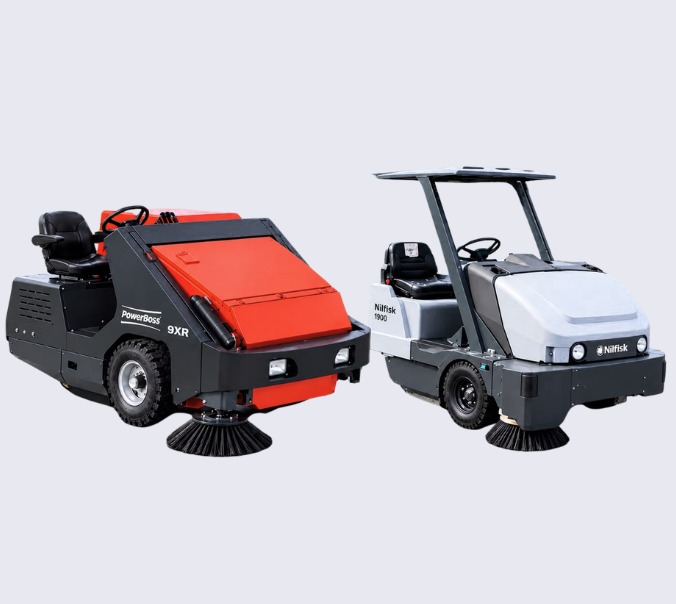 Industrial sweeper rental