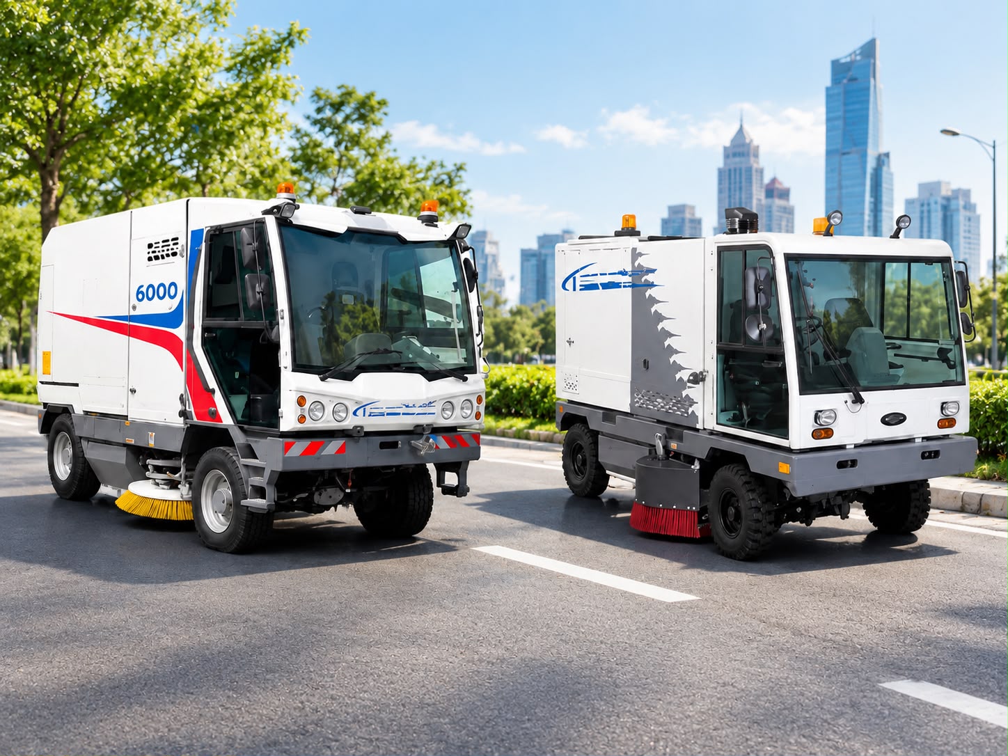 Street and road sweeper rental