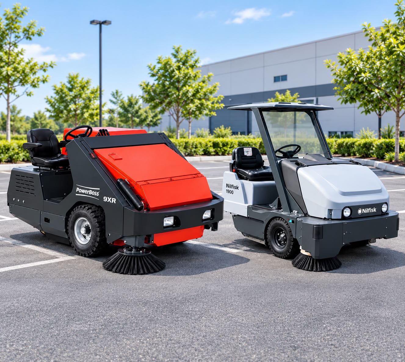 Industrial Sweeper Rental
